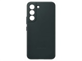 Samsung Galaxy S22 Leather Cover - Green